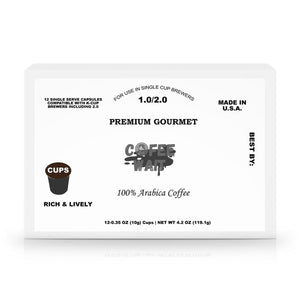 12 Pack Single Serve Coffee Capsules